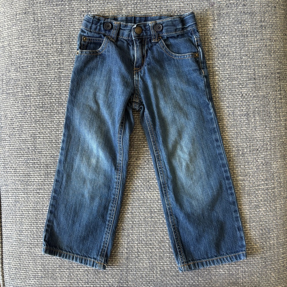 👖 Crazy 8 Classic Blue Jeans 3T Toddler Boys Denim Pants Everyday Style